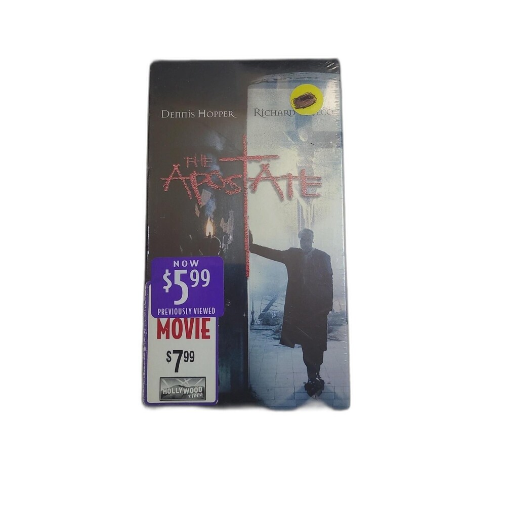 The Apostate Sealed VHS